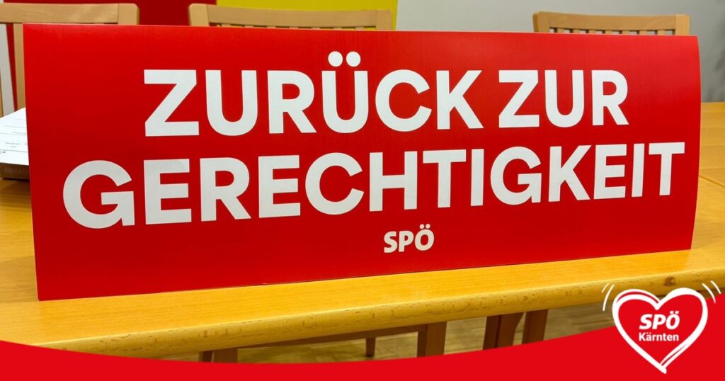 Jahreshauptversammlung SP&Ouml; Sittersdorf
