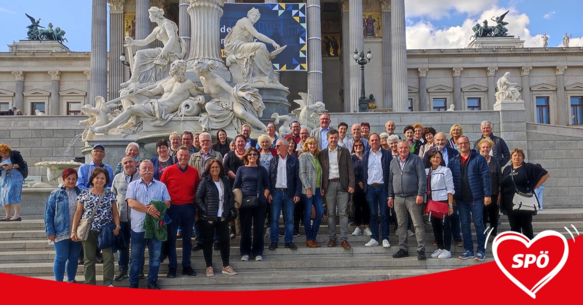 Ausflug ins &Ouml;sterreichische Parlament
